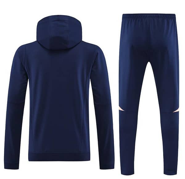 23/24 Ajax Navy Hoodie Full Zipper Jacket+Pants - Image 7