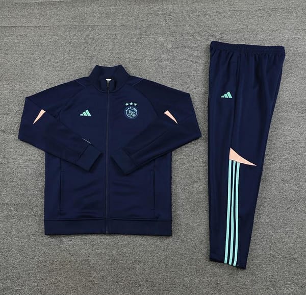 23/24 Ajax Navy Full Zipper Jacket+Pants - Image 6
