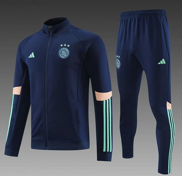 23/24 Ajax Navy Full Zipper Jacket+Pants - Image 11