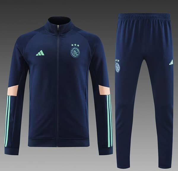 23/24 Ajax Navy Full Zipper Jacket+Pants - Image 12