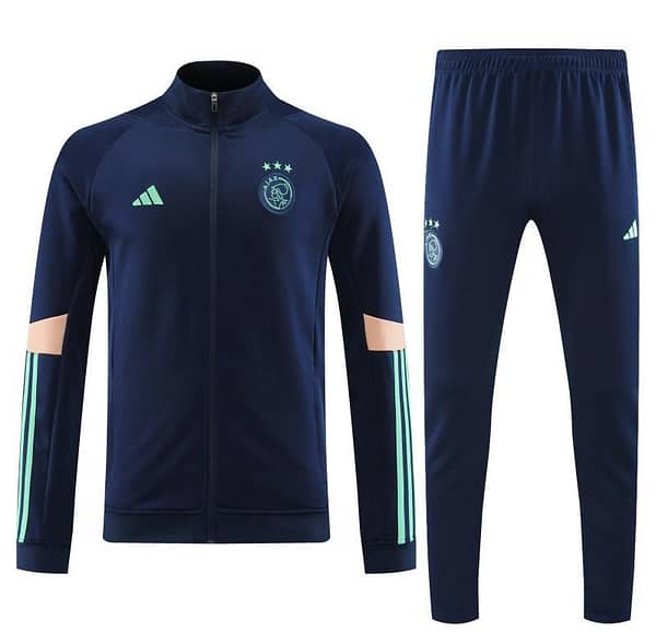 23/24 Ajax Navy Full Zipper Jacket+Pants - Image 13