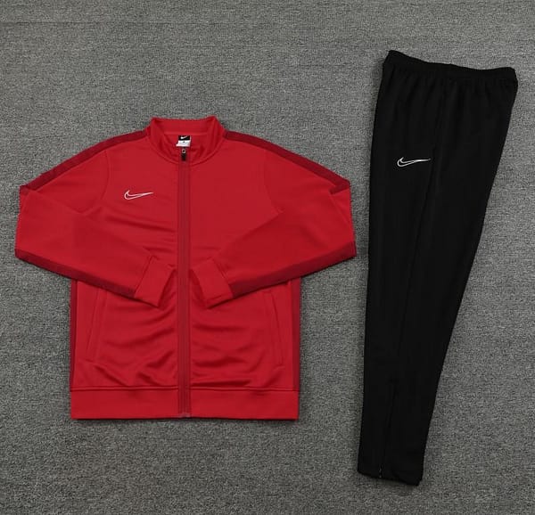 23/24 Nike Red Full Zipper Jacket+ Pants - Image 4