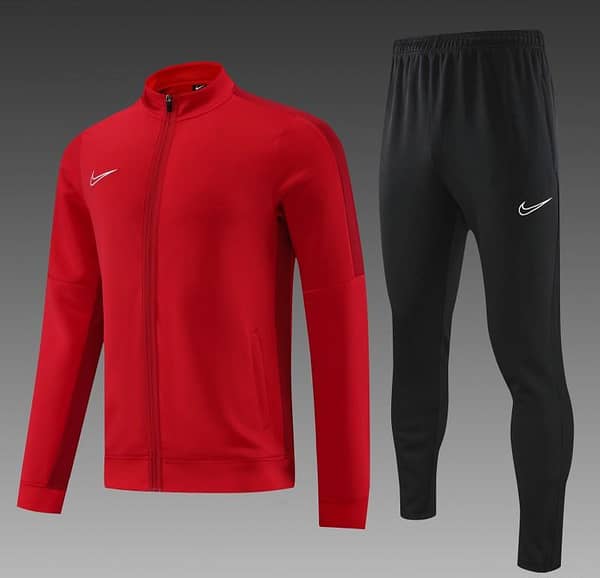 23/24 Nike Red Full Zipper Jacket+ Pants - Image 10