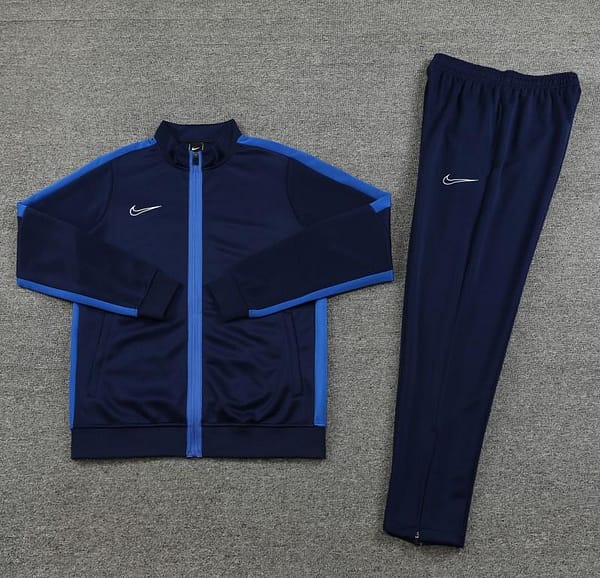 23/24 Nike Navy Full Zipper Jacket+ Pants - Image 4