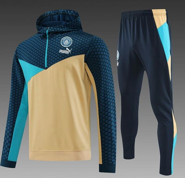 23/24 Puma Mixed Color Half Zipper Jacket+Pants - Image 13