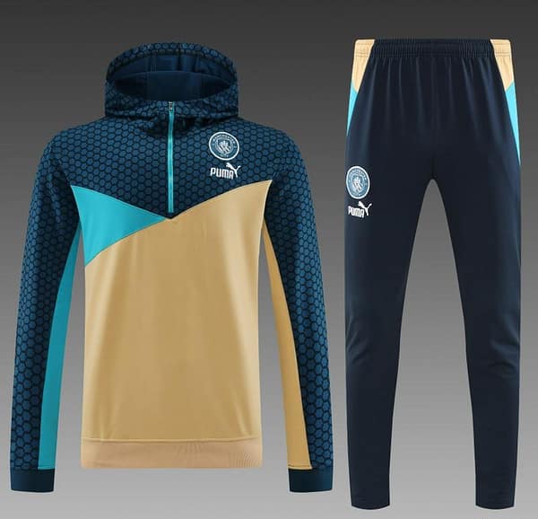 23/24 Puma Mixed Color Half Zipper Jacket+Pants - Image 14