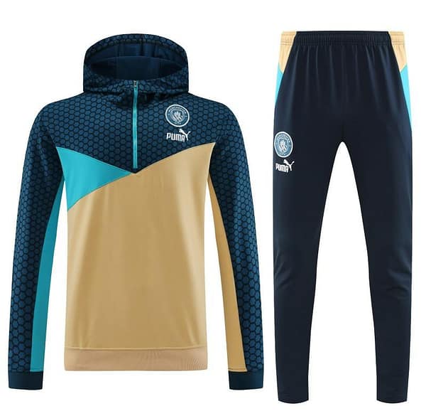 23/24 Puma Mixed Color Half Zipper Jacket+Pants - Image 15