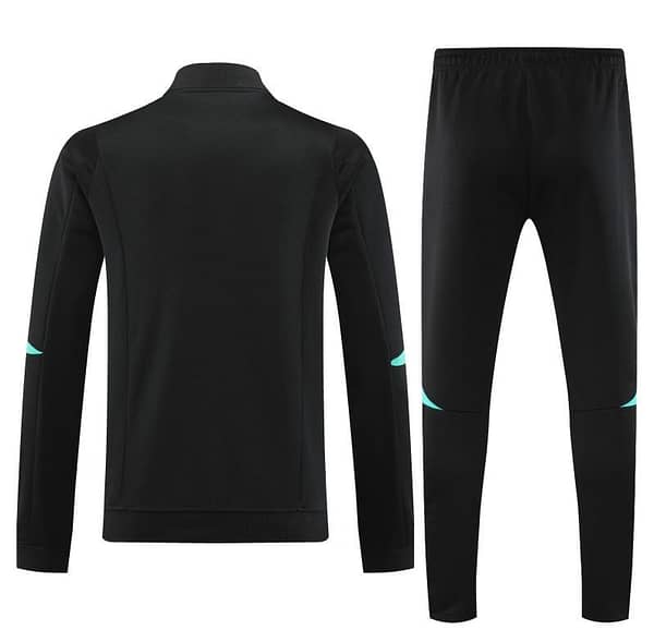 23/24 Manchester United Black Full Zipper Jacket+Pants - Image 9