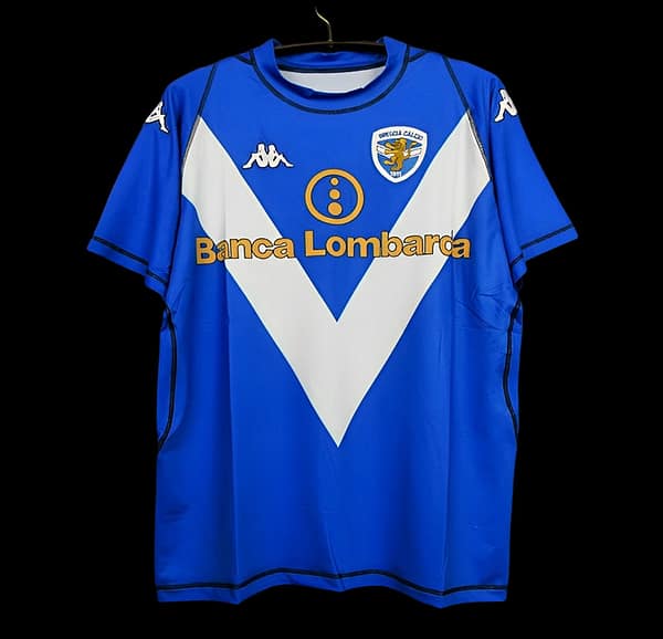 Retro 03/04 Brescia Away Blue Jersey