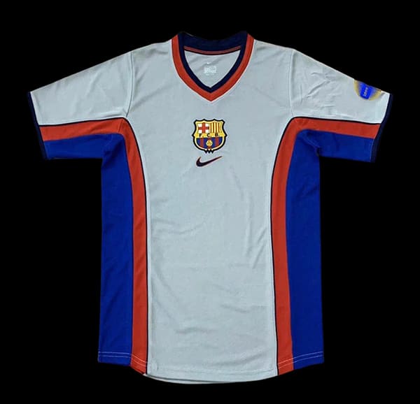 Retro 1999-01 Barcelona Away Jersey