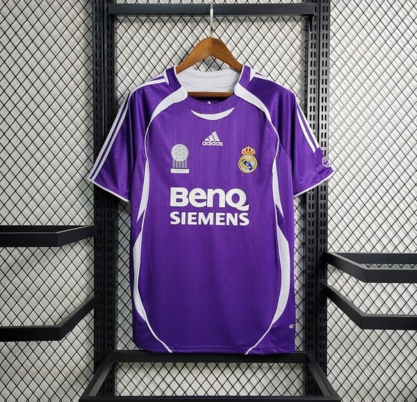 Retro 06/07 Real Madrid Third Purple Jersey