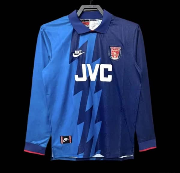 Retro 95/96 Arsenal Away Long Sleeve Jersey