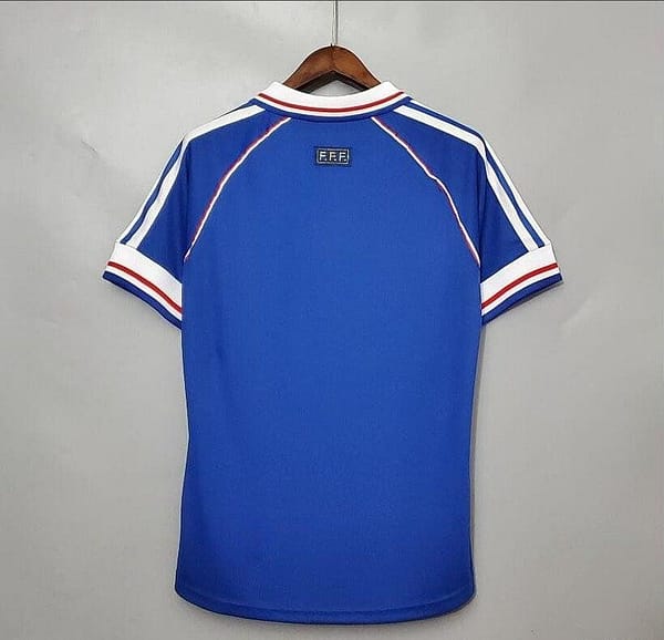 Retro 1998 France Home Jersey - Image 2