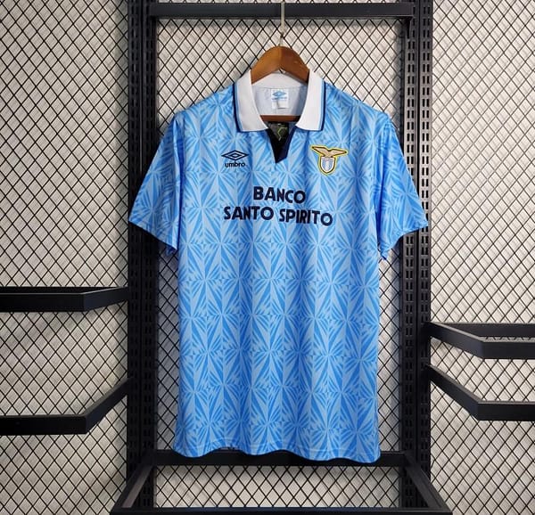 Retro 1991 Lazio Home Jersey