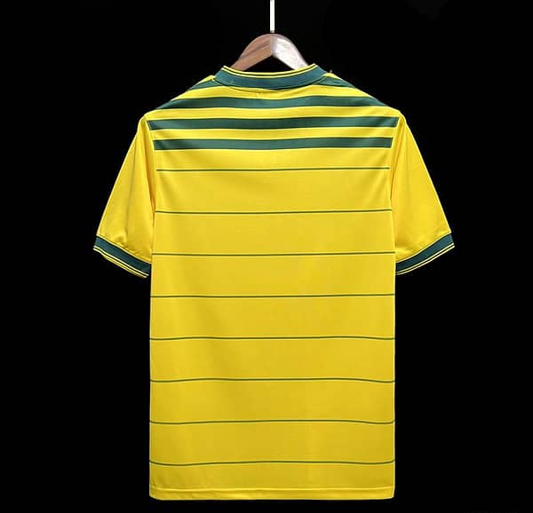 Retro Brazil 1984 Home Jersey - Image 3
