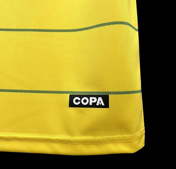 Retro Brazil 1984 Home Jersey - Image 5