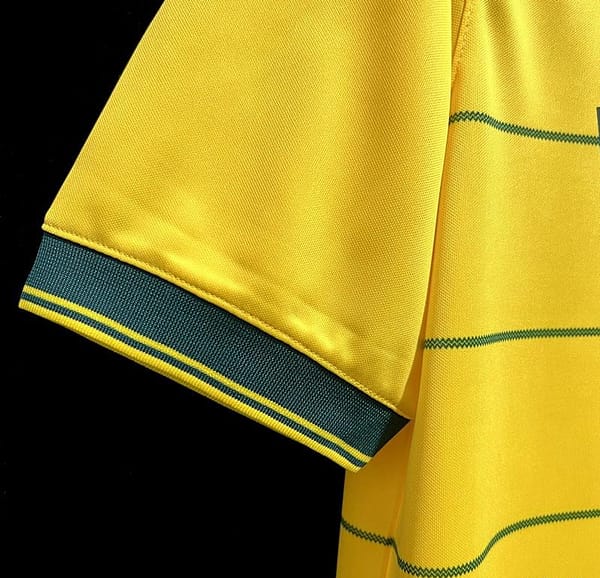 Retro Brazil 1984 Home Jersey - Image 6