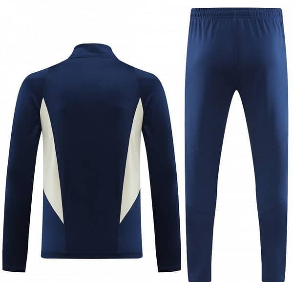 2023 Italy Navy Half Zipper Jacket +Pants - Image 8