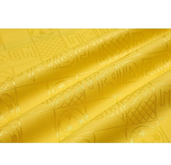 Retro 2018 West Ham United x Iron Maiden Yellow Jersey - Image 4
