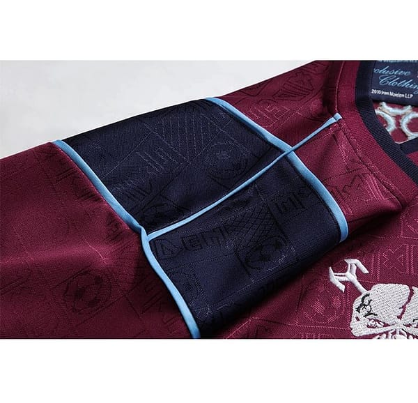Retro 2011 West Ham United x Iron Maiden Away Jersey - Image 10