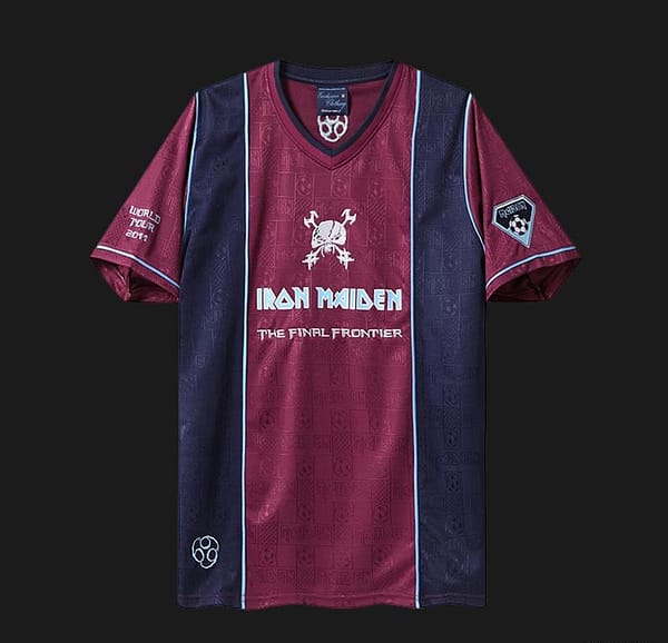 Retro 2011 West Ham United x Iron Maiden Away Jersey - Image 14