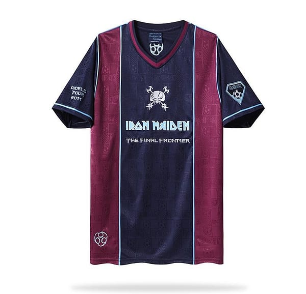 Retro 2011 West Ham United x Iron Maiden Home Jersey