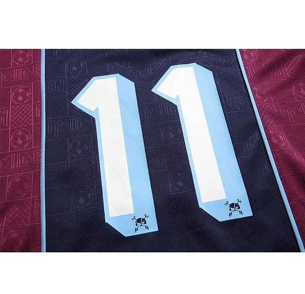 Retro 2011 West Ham United x Iron Maiden Home Jersey - Image 3
