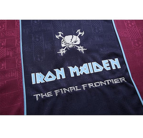 Retro 2011 West Ham United x Iron Maiden Home Jersey - Image 10