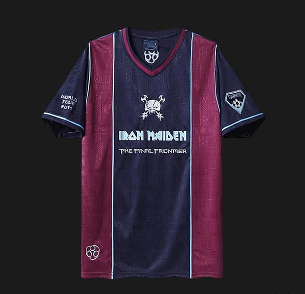 Retro 2011 West Ham United x Iron Maiden Home Jersey - Image 14
