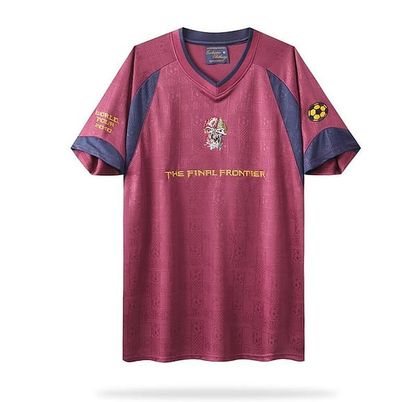 Retro 2010 West Ham United x Iron Maiden Away Jersey
