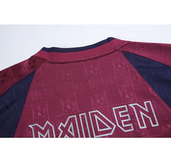 Retro 2010 West Ham United x Iron Maiden Away Jersey - Image 4
