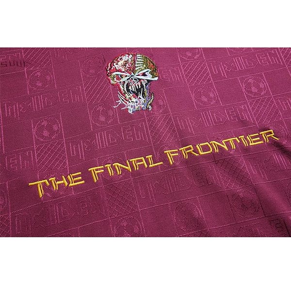 Retro 2010 West Ham United x Iron Maiden Away Jersey - Image 8