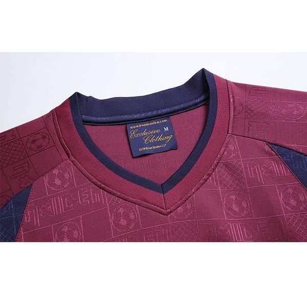Retro 2010 West Ham United x Iron Maiden Away Jersey - Image 11
