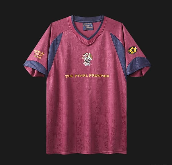 Retro 2010 West Ham United x Iron Maiden Away Jersey - Image 13