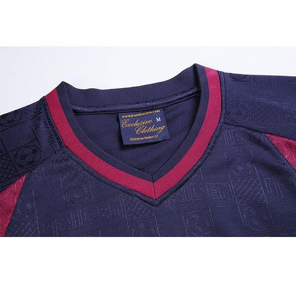 Retro 2010 West Ham United x Iron Maiden Home Jersey - Image 11