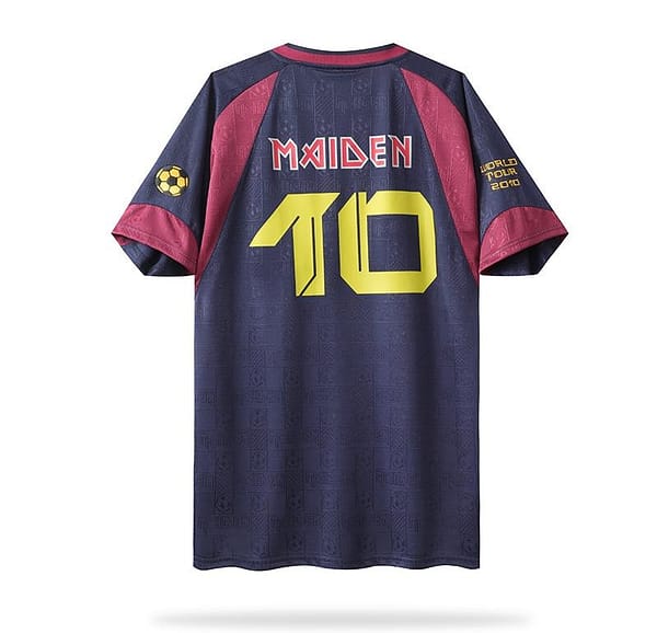 Retro 2010 West Ham United x Iron Maiden Home Jersey - Image 12