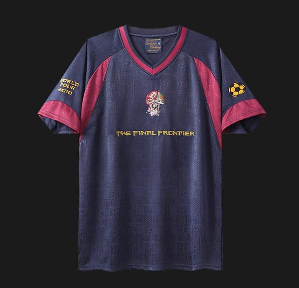 Retro 2010 West Ham United x Iron Maiden Home Jersey - Image 13