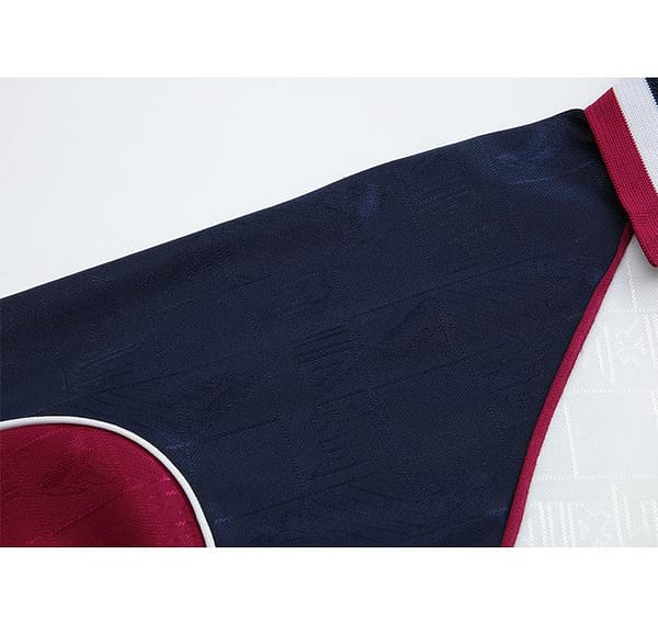 Retro 99/01 West Ham United x Iron Maiden Away White Jersey - Image 9