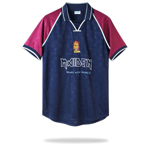 Retro 99/01 West Ham United x Iron Maiden Home Jersey
