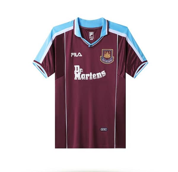 Retro 99/01West Ham United Home Jersey
