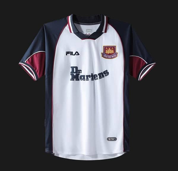 Retro 99/01West Ham United Away Jersey - Image 11