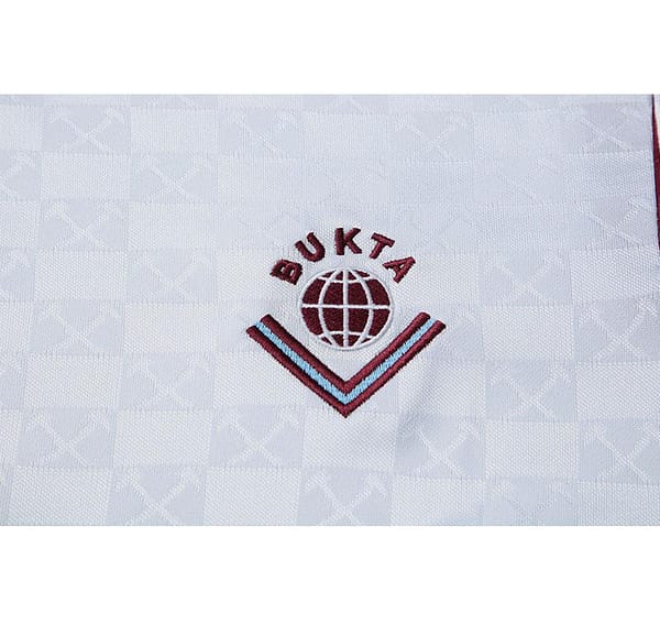 Retro 89/90 West Ham United Away White Jersey - Image 5