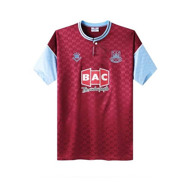 Retro 89/90 West Ham United Home Jersey