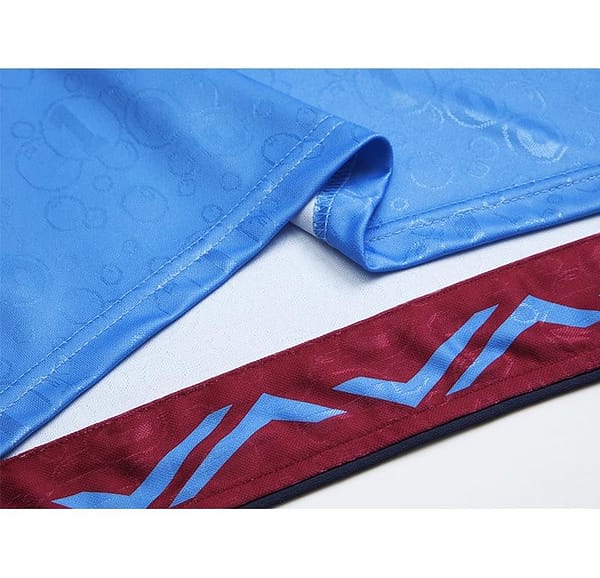 Retro 95/97 West Ham United Long Sleeve Away Blue Jersey - Image 3