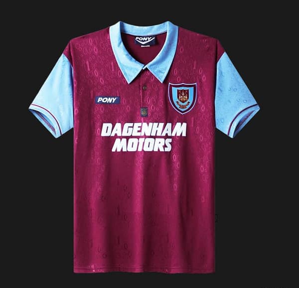 Retro 95/97 West Ham United Home Jersey - Image 12