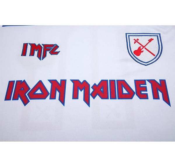 Retro 22/23 Iron Maiden X West Ham White Jersey - Image 8
