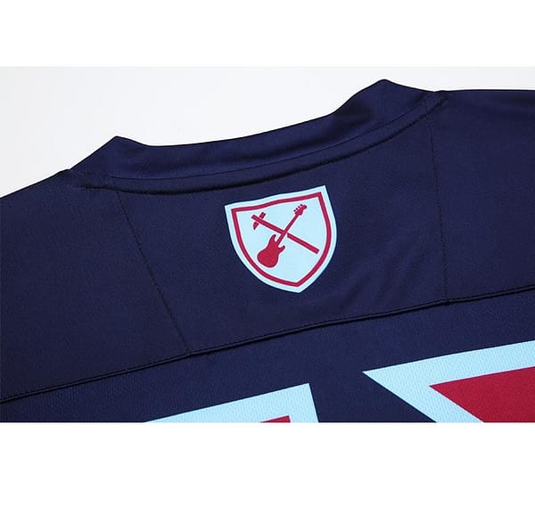 Retro 22/23 Iron Maiden X West Ham Navy Jersey - Image 5