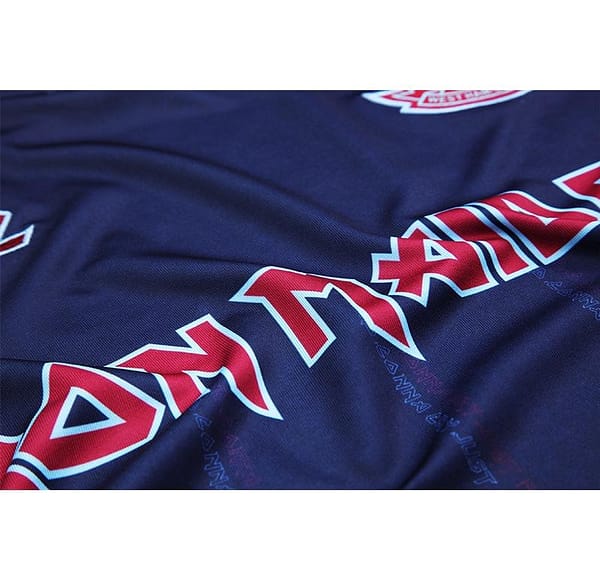 Retro 22/23 Iron Maiden X West Ham Navy Jersey - Image 7