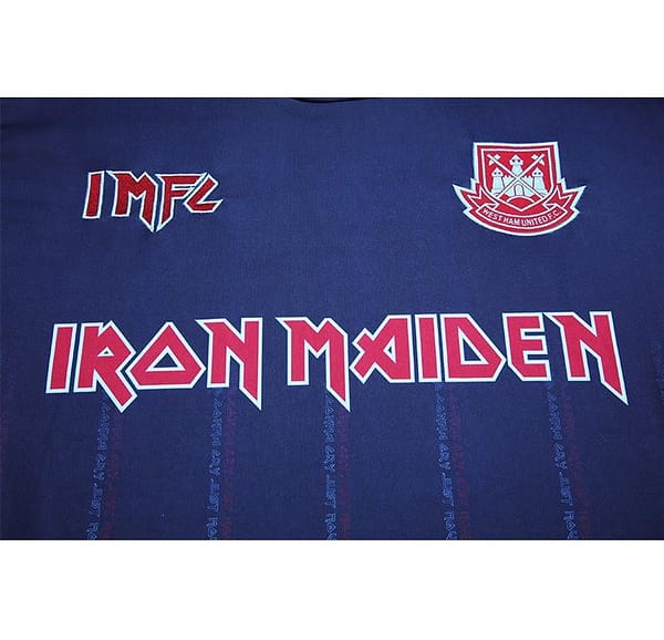 Retro 22/23 Iron Maiden X West Ham Navy Jersey - Image 10