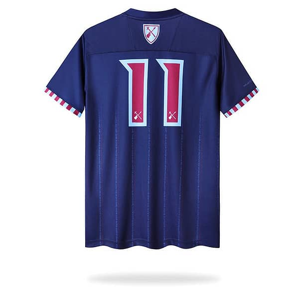Retro 22/23 Iron Maiden X West Ham Navy Jersey - Image 11
